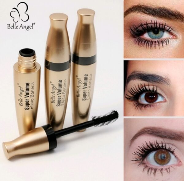 Mascara Para Cílios Super Volume Efeito Boneca Belle Angel - Imagem 2