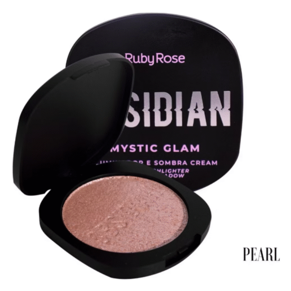 Iluminador Cremoso Obsidian By Ruby Rose Glam Perfeito - Imagem 5