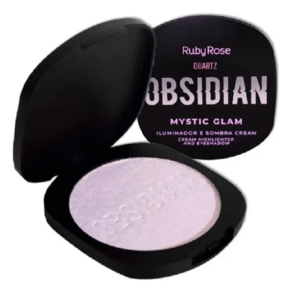 Iluminador Cremoso Obsidian By Ruby Rose Glam Perfeito - Imagem 4
