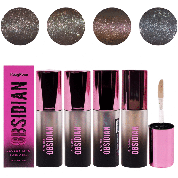 Batons Gloss Lips Obsidian Make Labial