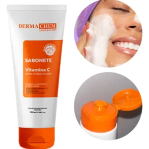 Sabonete Líquido Vitamina C & E Ions Dermachem Clareador Dia/Noite Todo Tipo de Pele