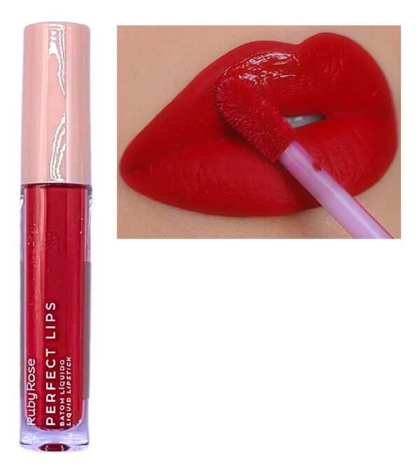 Batom Líquido Perfect Lips - Ruby Rose - Imagem 6