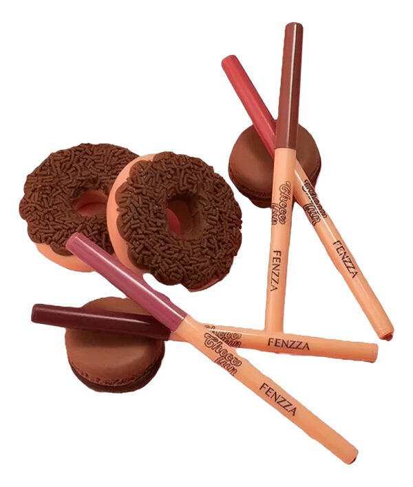 Lápis Contono Labial Retrátil Choco Fun Fenzza - Imagem 2