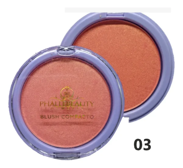 Blush Compacto Ph0333 - Phallebeauty - Imagem 4