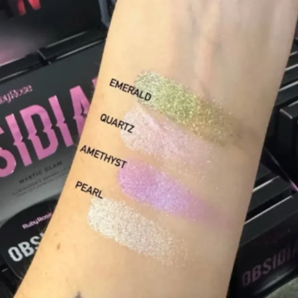 Iluminador Cremoso Obsidian By Ruby Rose Glam Perfeito - Imagem 3