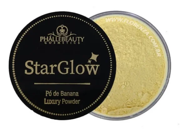 Pó Banana Finaliza Maquiagem Star Glow Phallebeauty - Imagem 2