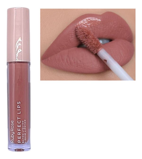 Batom Líquido Perfect Lips - Ruby Rose - Imagem 5
