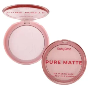Pó Compacto Pure Matte Ruby Rose Linha Rosa Matificante - 6.5g