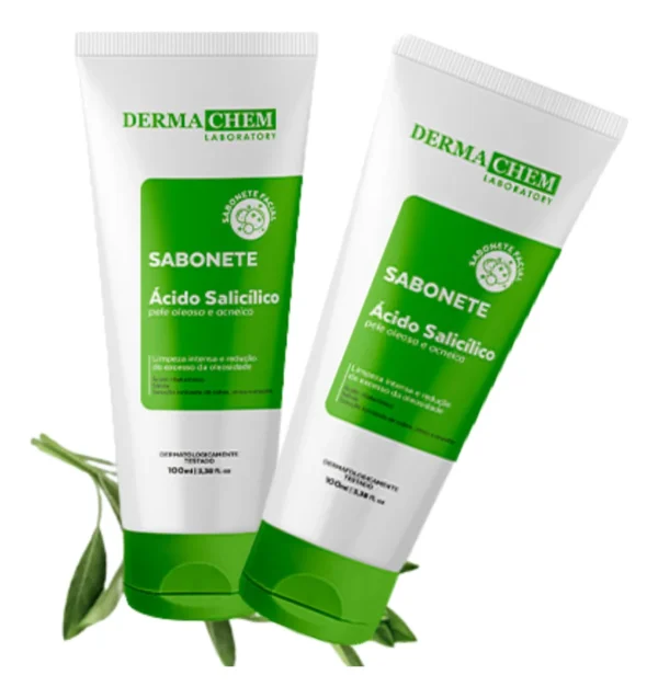 Sabonete Dermachem Ácido Salicílico E Ions 100ml Momento de aplicação Dia Noite Tipo de pele Oleosa