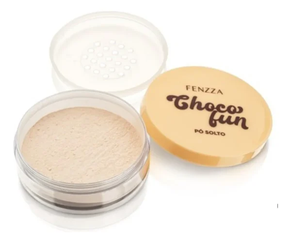 Pó Facial Solto Choco Fun Fenzza - Imagem 2