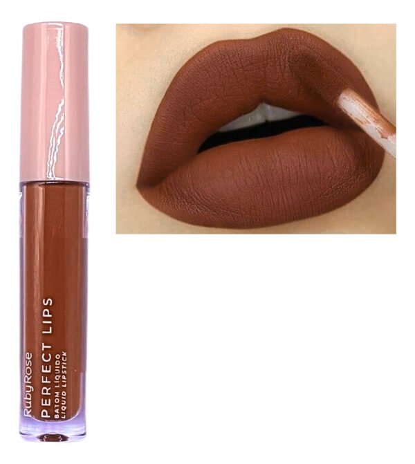 Batom Líquido Perfect Lips - Ruby Rose - Imagem 7
