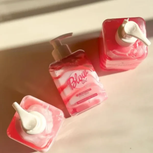 Gel Blow Girl para Virilha 320ml Hot Flowers Morango - Imagem 5