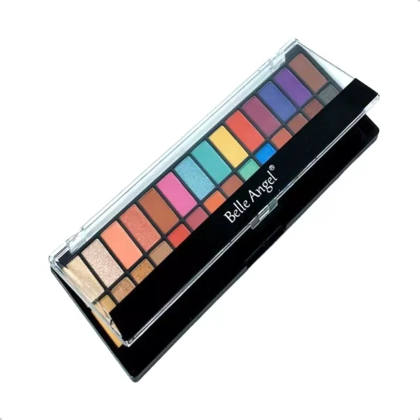 Paleta De Sombras Belle Angel 28 Cores Cor da sombra Multicores - Imagem 3