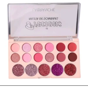 Paleta De Sombras Precious Para Olho 17 Cores Com Glitter