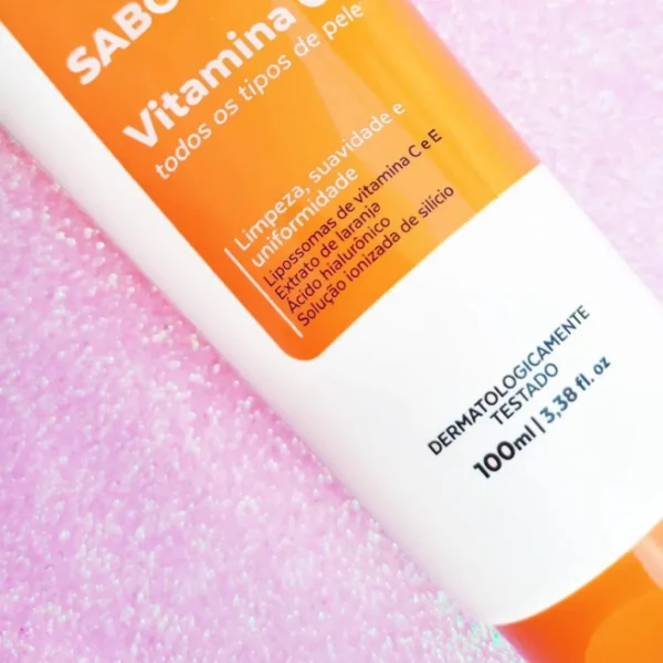 Sabonete Líquido Vitamina C & E Ions Dermachem Clareador Dia/Noite Todo Tipo de Pele - Imagem 3