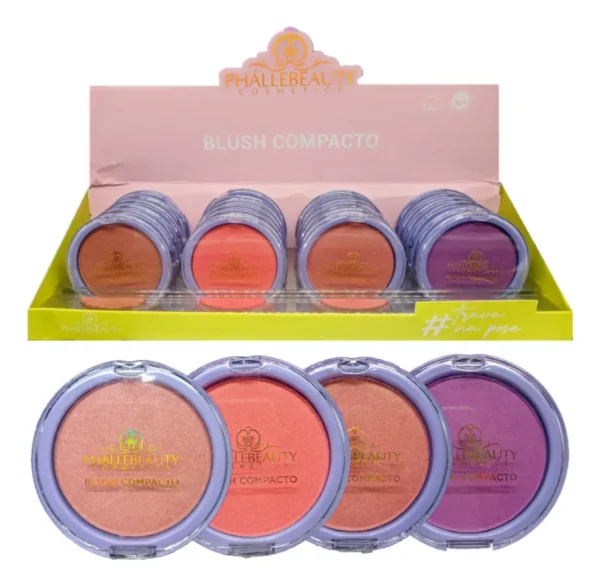 Blush Compacto Ph0333 - Phallebeauty