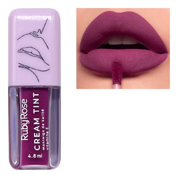 Cream Tint Manteiga de Karité Vitamina E Ruby Rose - Imagem 3