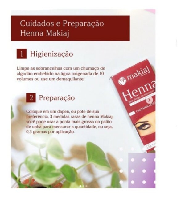 Henna Makiaj Desing De Sobrancelhas Profissional - Imagem 4