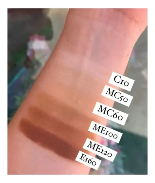 Base De Maquiagem Pó Compacto Melu Cobertura Média Aveludado - Imagem 3