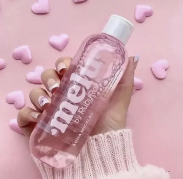 Água micelar Melu by Ruby Rose 200mL limpa renova todos os tipos de pele - Imagem 3