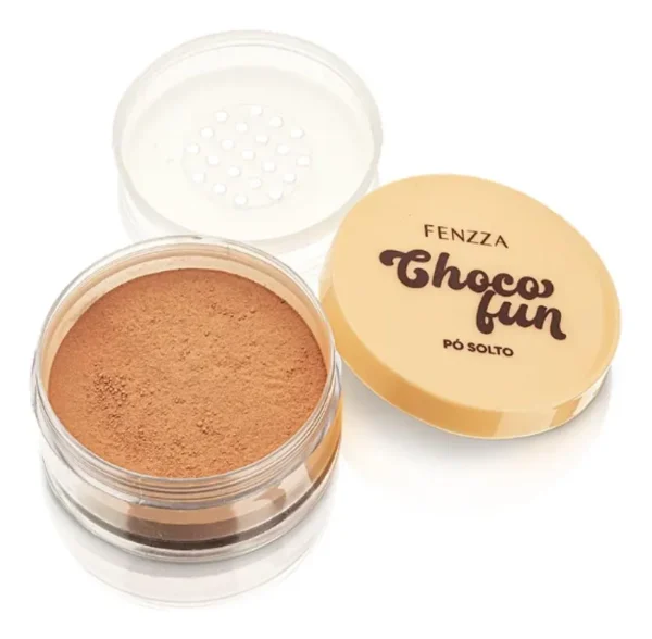 Pó Facial Solto Choco Fun Fenzza