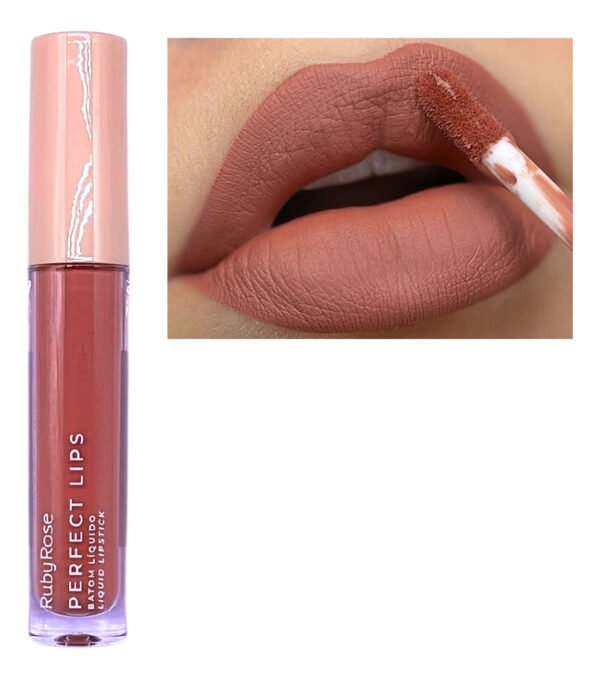 Batom Líquido Perfect Lips - Ruby Rose - Imagem 8