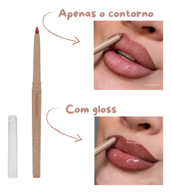 Lápis Delineador Retrátil Para Lábios - Imagem 3