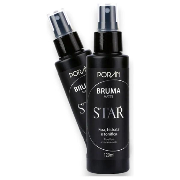 Bruma Star Matte Fixador De Maquiagem Porán 120ml