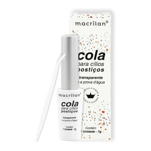 Cola P/ Cílios Postiços Macrilan Cor Transparente - Imagem 3