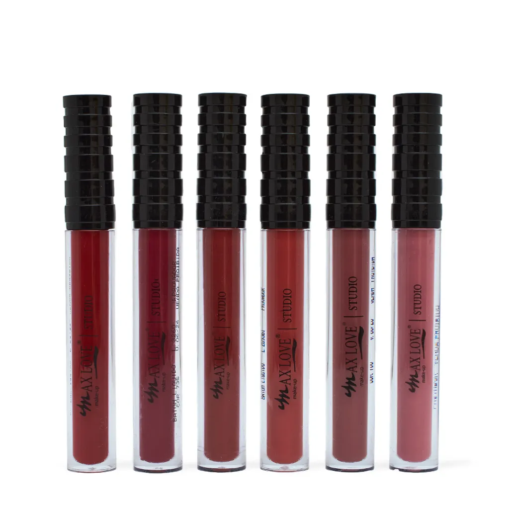 Batom Líquido 24 Horas Confort + Hidratação Cor 734 a 739 Max Love 4ml