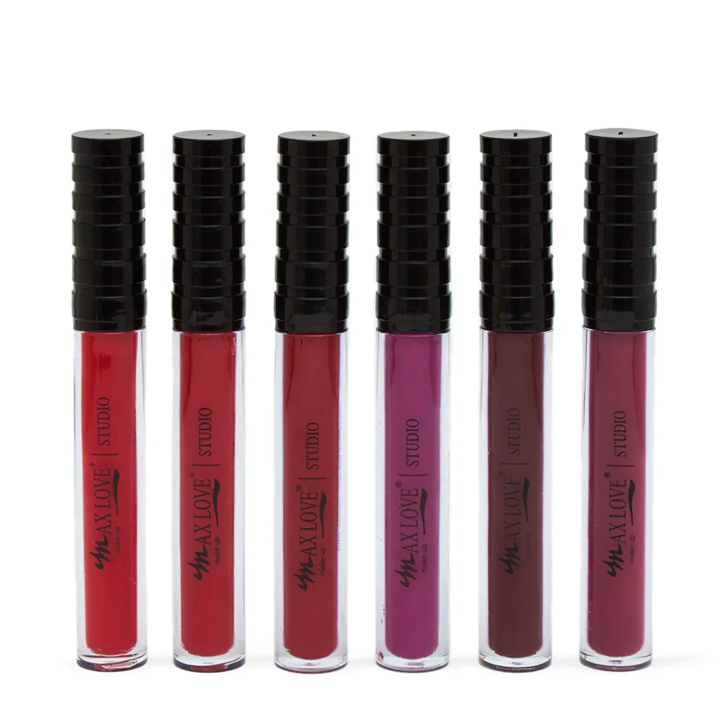 Batom Líquido Matte 12 Horas Cor 78 a 83 Max Love 4ml