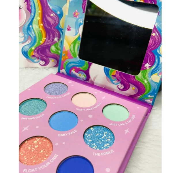 Paleta de Sombras Infantil 9 Cores + Espelho - Imagem 11