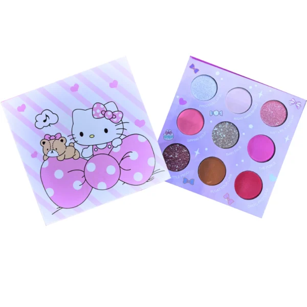 Paleta de Sombras Infantil 9 Cores + Espelho - Imagem 4