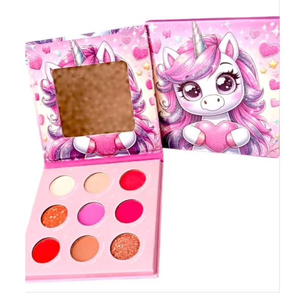 Paleta de Sombras Infantil 9 Cores + Espelho - Imagem 10