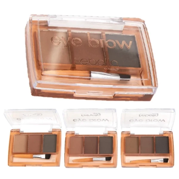 Sombra para Sobrancelha Eye Brow FEBELLA - Imagem 2