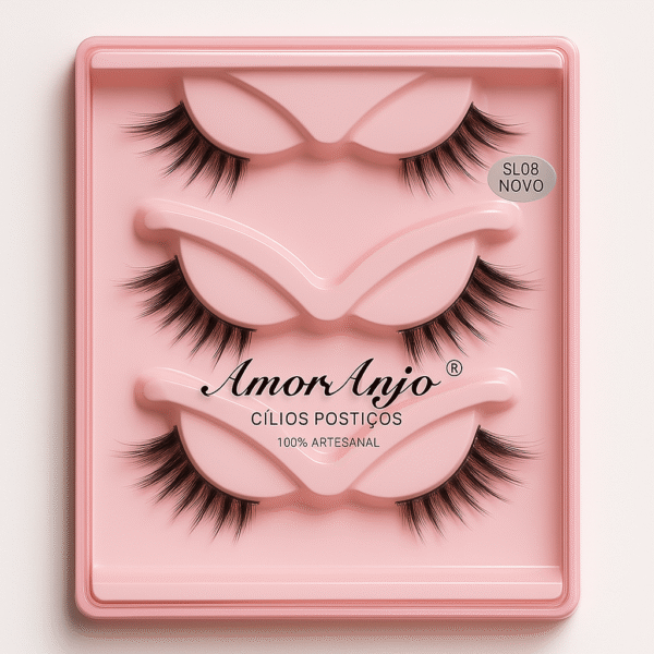 Cílios Postiços SL08 - Amor Anjo