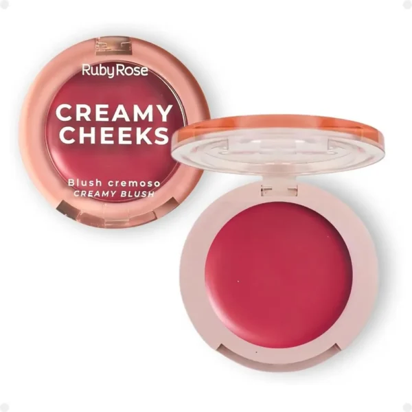 Blush cremoso Creamy Cheeks - Ruby Rose - Imagem 7