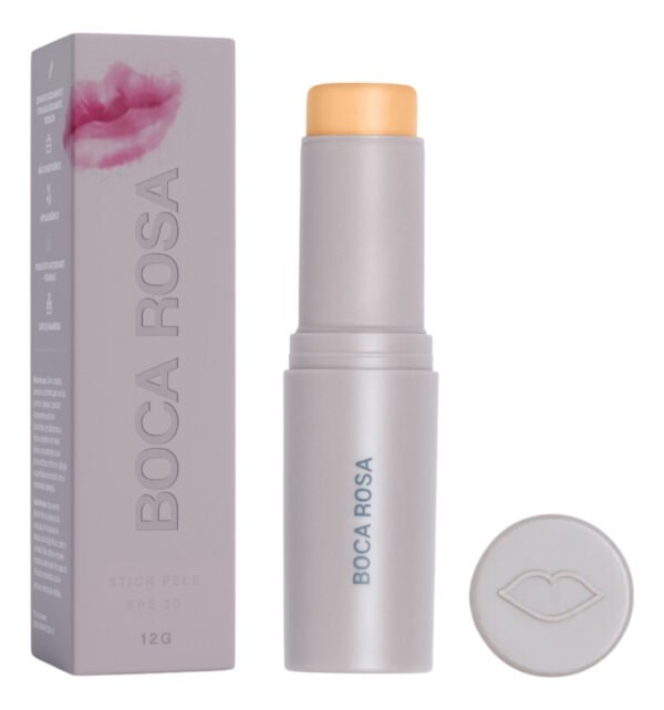 Base Multifuncional Stick Pele FPS 30 - Boca Rosa - Imagem 3