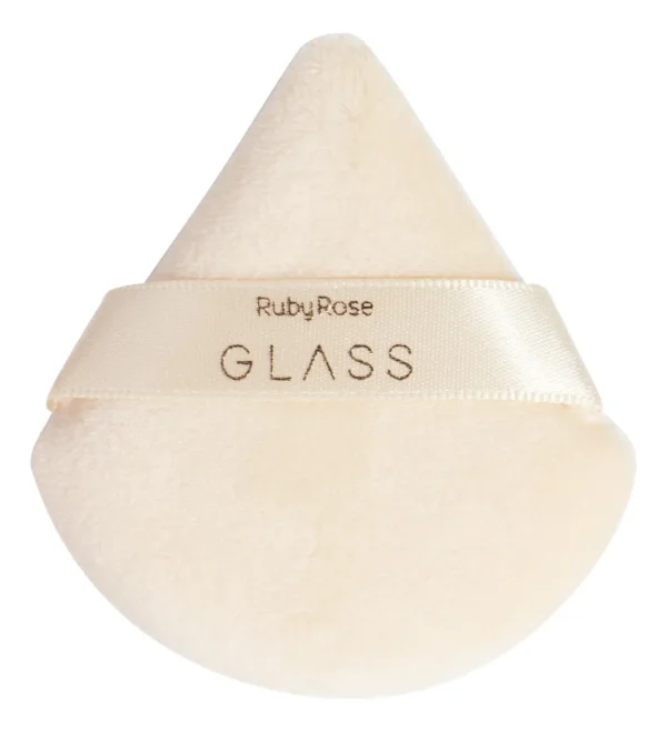 Esponja De Pó Glass Powder Puff - Ruby Rose