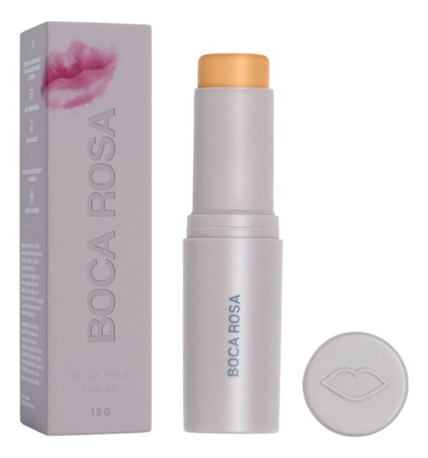 Base Multifuncional Stick Pele FPS 30 - Boca Rosa - Imagem 4