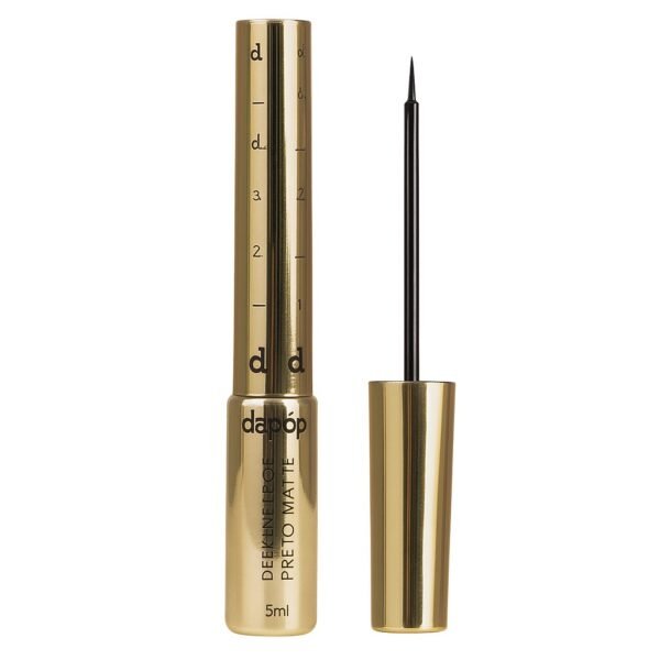 Delineador Líquido Preto Matte - Dapop - Imagem 3