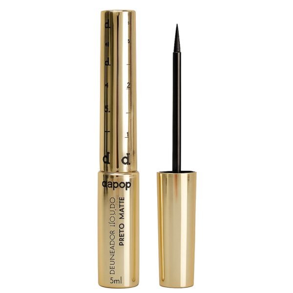 Delineador Líquido Preto Matte - Dapop