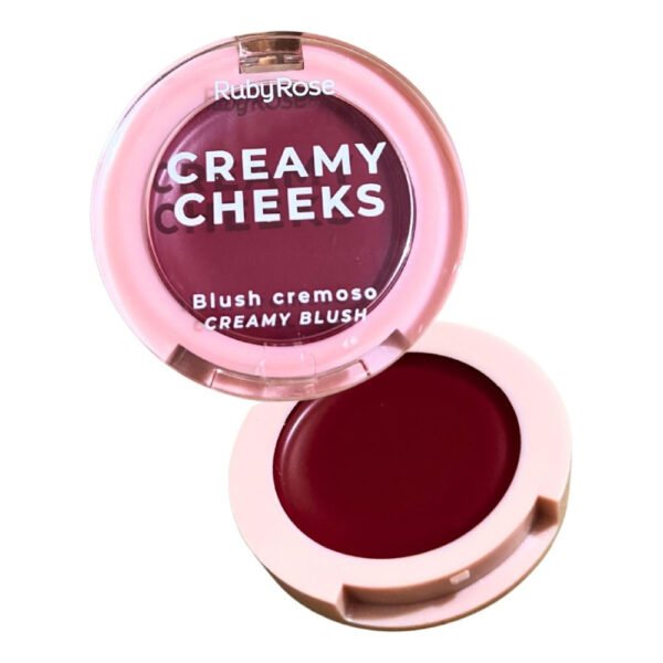 Blush cremoso Creamy Cheeks - Ruby Rose - Imagem 2