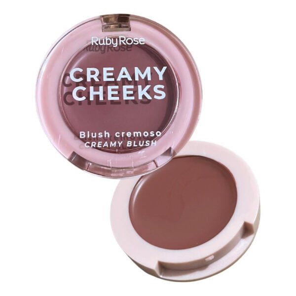 Blush cremoso Creamy Cheeks - Ruby Rose - Imagem 4