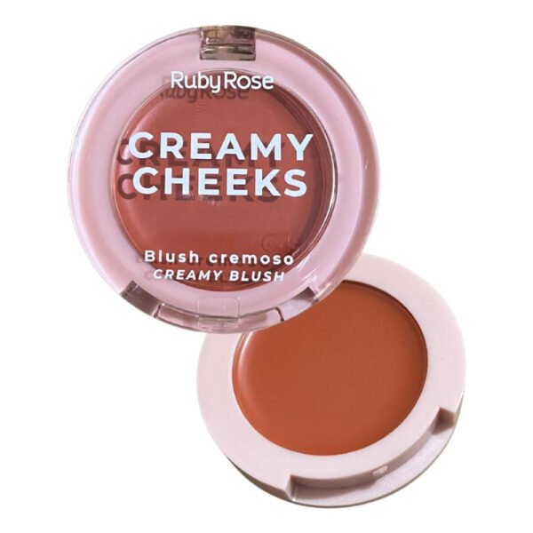 Blush cremoso Creamy Cheeks - Ruby Rose - Imagem 6