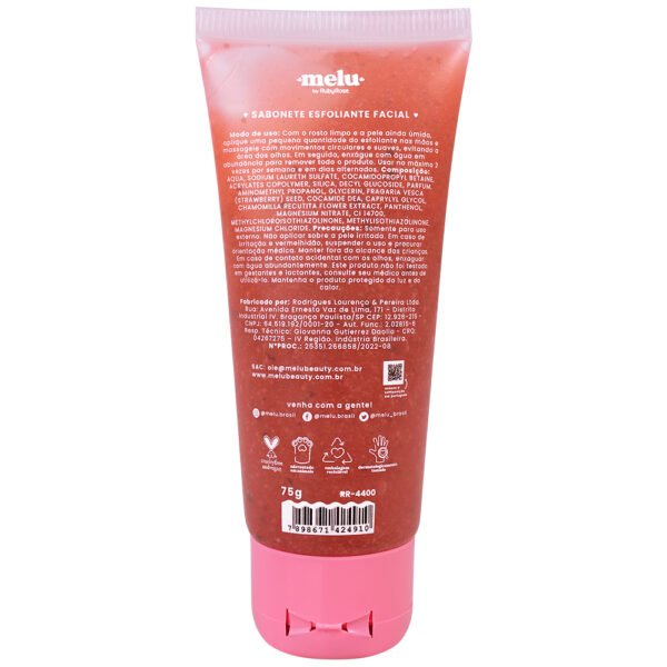 Sabonete Facial Esfoliante - Melu - Imagem 2