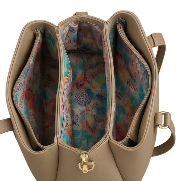 Bolsa Beaclea + Alça Transversal Caqui - Baoluolan - Imagem 2