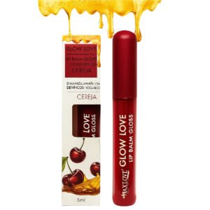Lip Balm Gloss Sabor Cereja Glow Love - Max Love