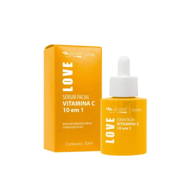 Sérum Facial Vitamina C 10 em 1 - Max Love